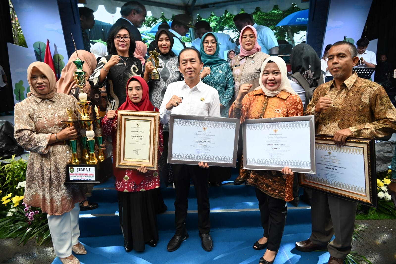 Projects Pemda Lahat Melalui Dinas Kesehatan Raih 4 Penghargaan Tingkat Provinsi dan Nasional